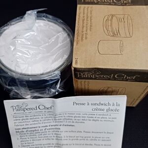 Pampered Chef Ice Cream Sandwich Maker NEW